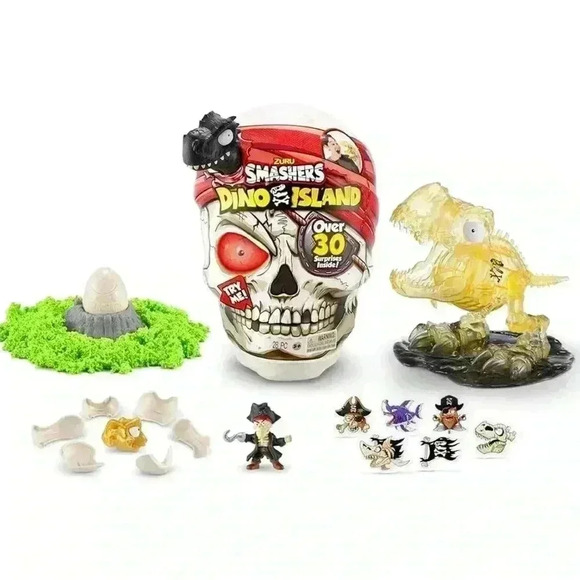 Zuru Smashers Dino Island. Over 30 Surprises. - Picture 3 of 10